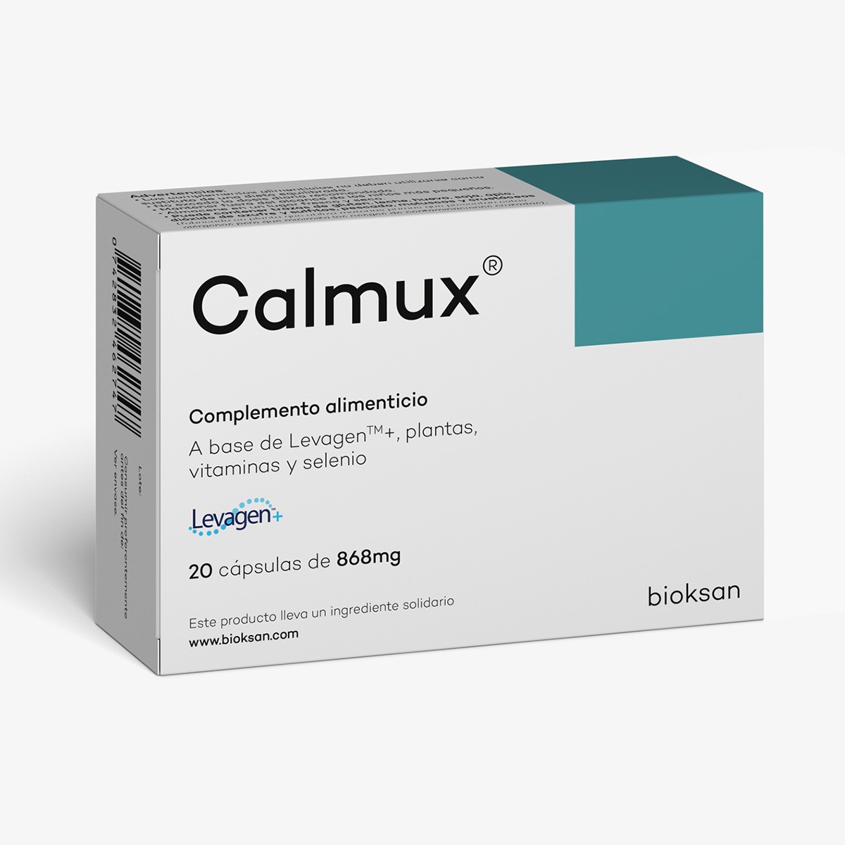 Bioksan Calmux 20 cápsulas Imagen de Bioksan Calmux 20 cápsulas
