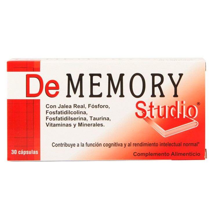 DE MEMORY STUDIO 30 CAPSULAS Imagen de DE MEMORY STUDIO 30 CAPSULAS