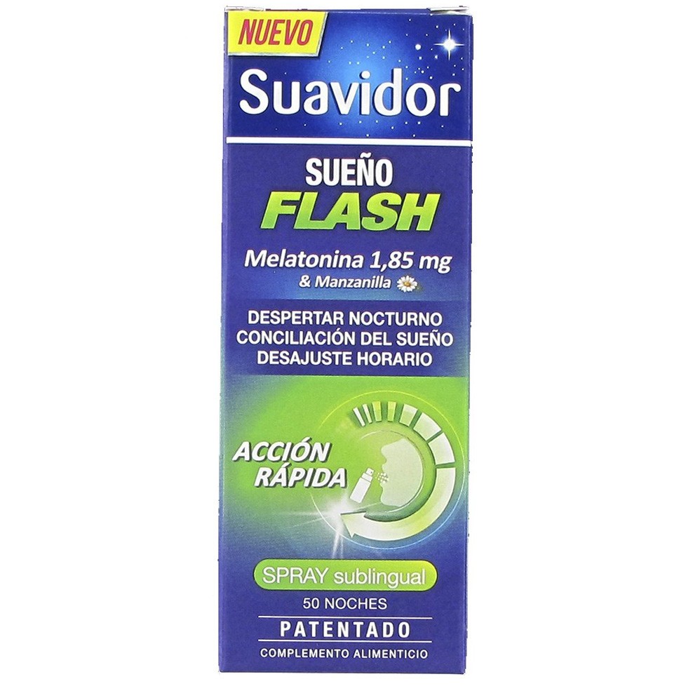 Suavidor melatonina spray flash 20ml Imagen de Suavidor melatonina spray flash 20ml