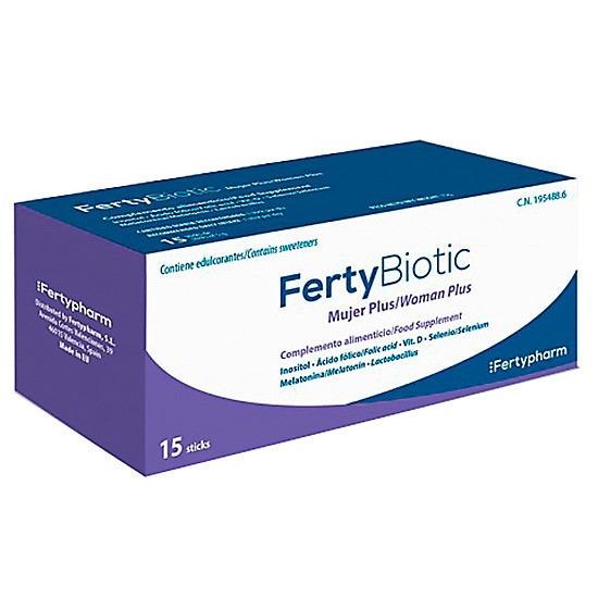 Fertybiotic probiótico mujer 15 sticks Imagen de Fertybiotic probiótico mujer 15 sticks