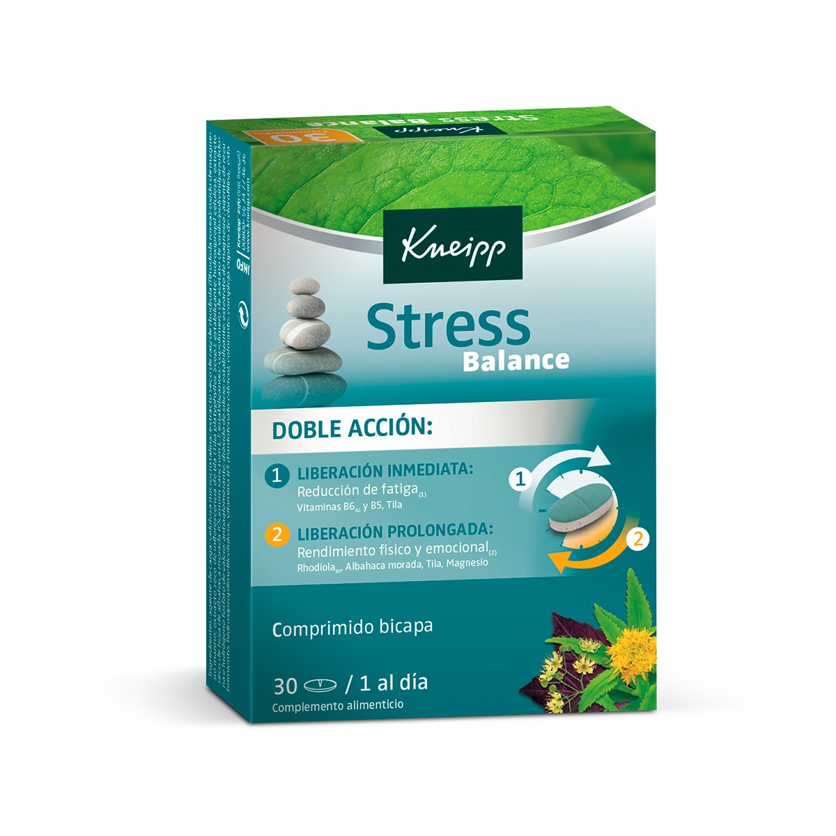 Kneipp Stress balance 30 tabletas Imagen de Kneipp Stress balance 30 tabletas
