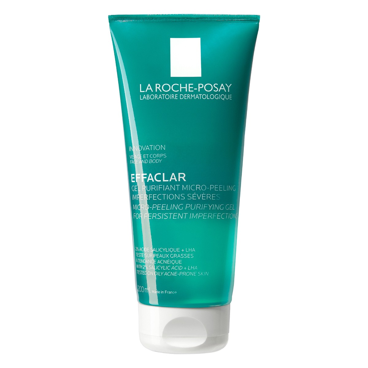 La Roche Posay Effaclar micropeeling gel exfoliante 200ml Imagen de La Roche Posay Effaclar micropeeling gel exfoliante 200ml