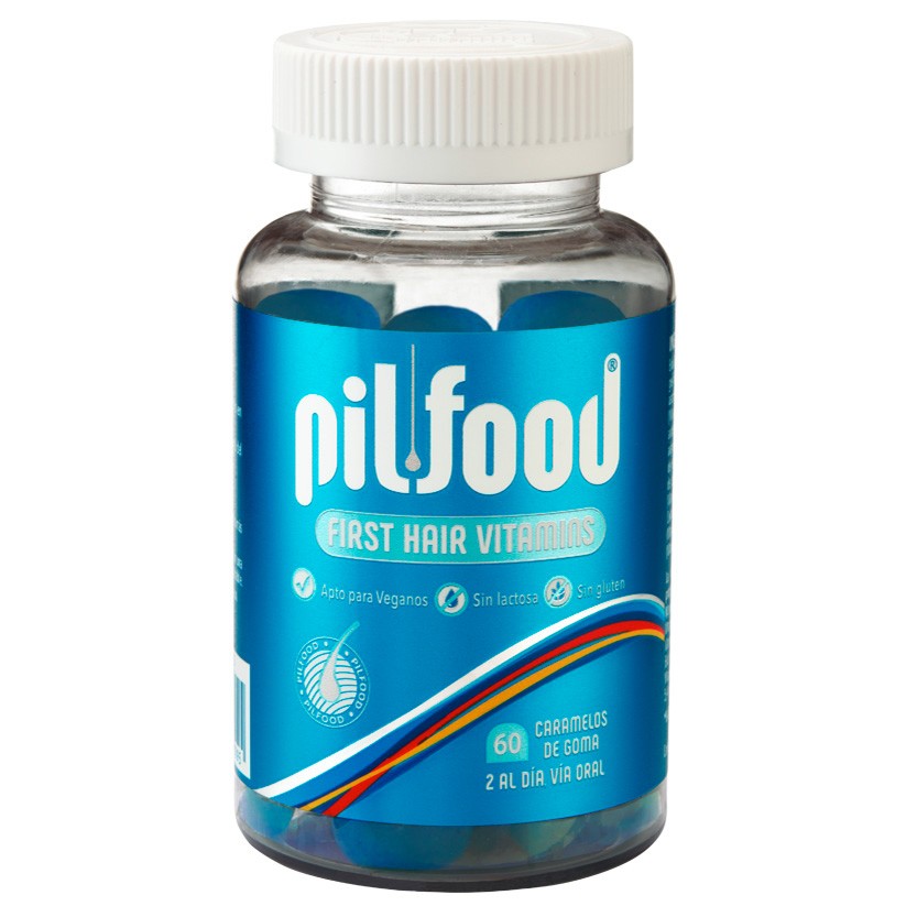 Pilfood first hair vitamins 60 gummies Imagen de Pilfood first hair vitamins 60 gummies