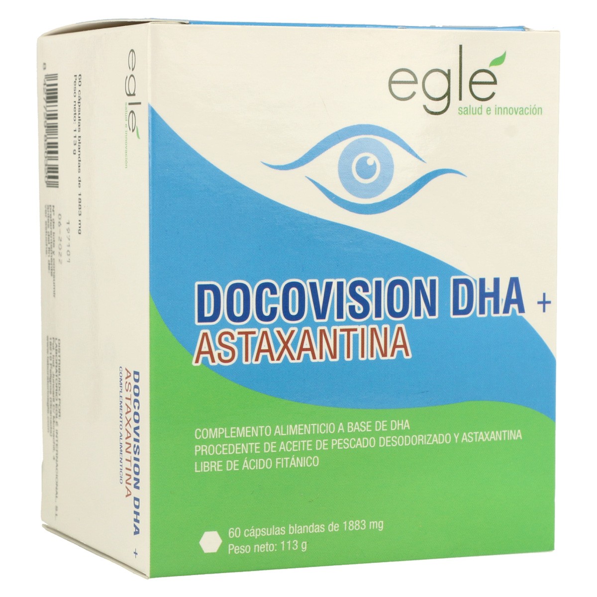 Docovision dha astaxantina 60 perlas Imagen de Docovision dha astaxantina 60 perlas