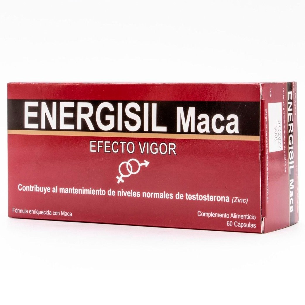 Energisil maca 60 capsulas Imagen de Energisil maca 60 capsulas
