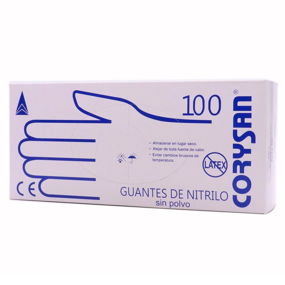 Corysan guantes nitrilo t/xp 100uds Imagen de Corysan guantes nitrilo t/xp 100uds