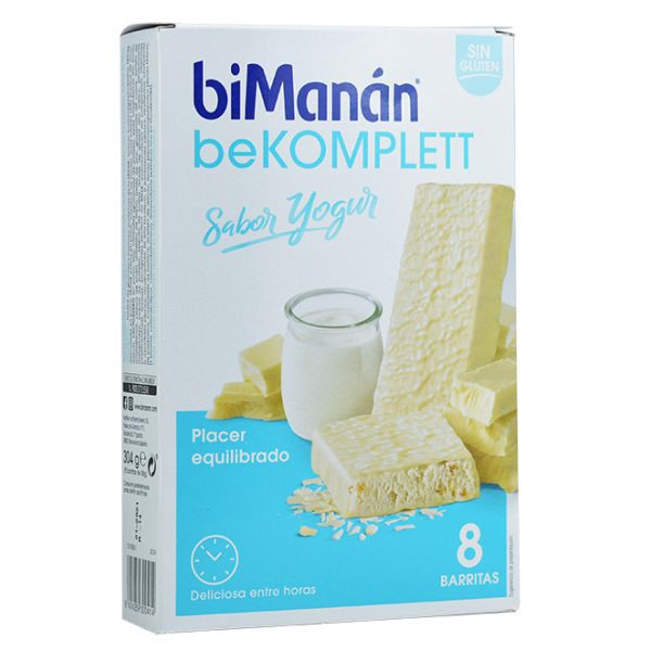 Bimanan barritas yogur 8uds Imagen de Bimanan barritas yogur 8uds