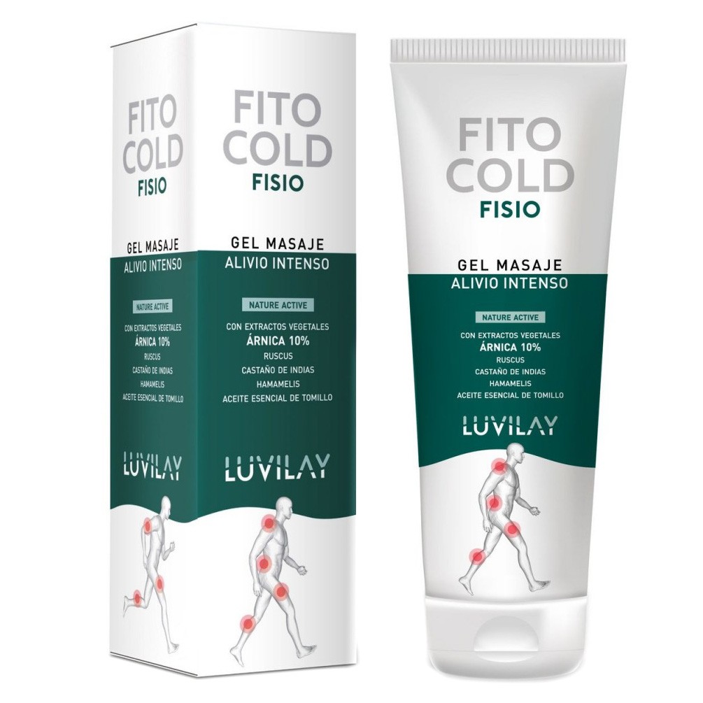 Luvilay Fito Cold Fisio gel masaje 75ml Imagen de Luvilay Fito Cold Fisio gel masaje 75ml