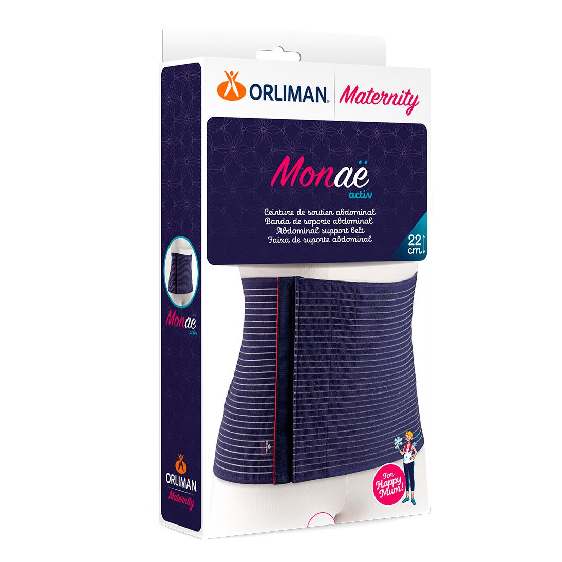 Orliman Banda abdominal elastica maternity t/1 Imagen de Orliman Banda abdominal elastica maternity t/1