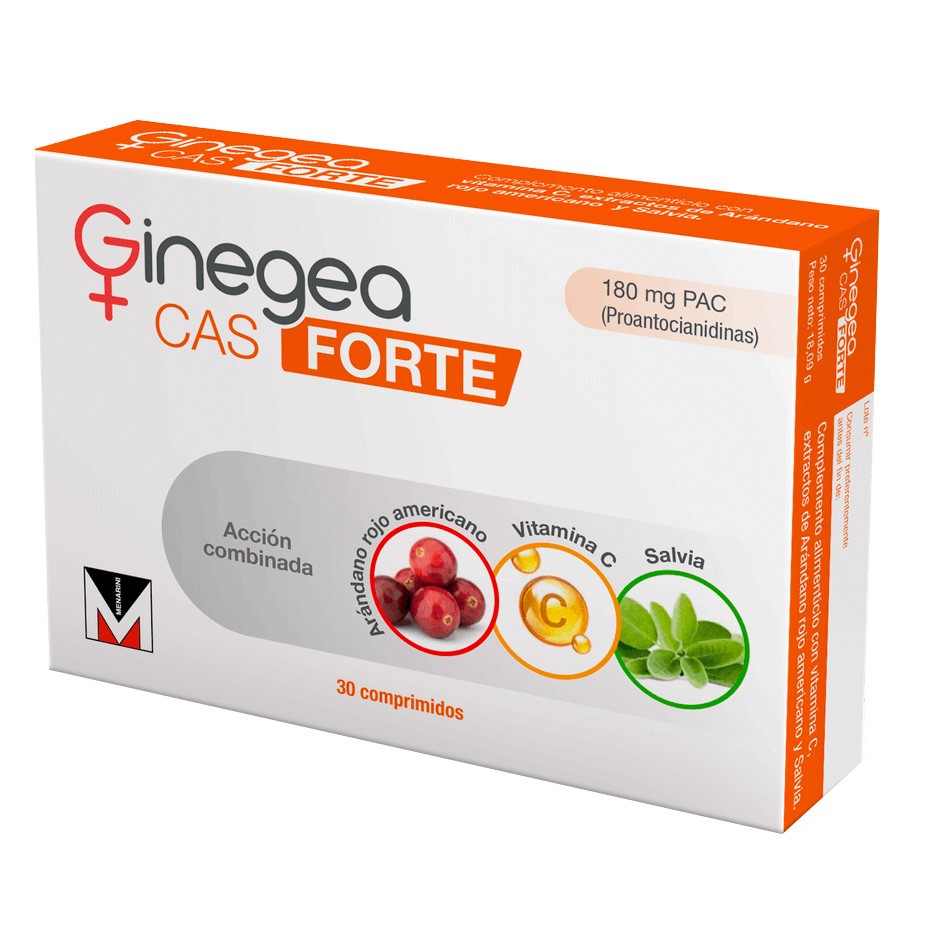 Ginegea cas forte 30 comprimidos Imagen de Ginegea cas forte 30 comprimidos