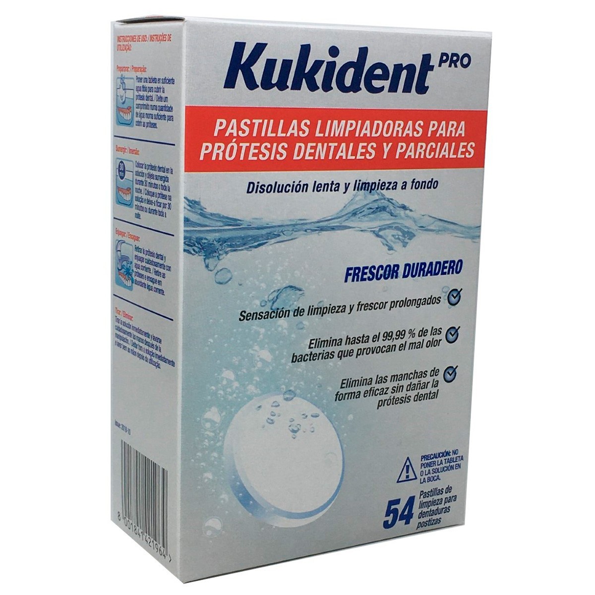 Kukident pastillas limpiadoras 54 und Imagen de Kukident pastillas limpiadoras 54 und