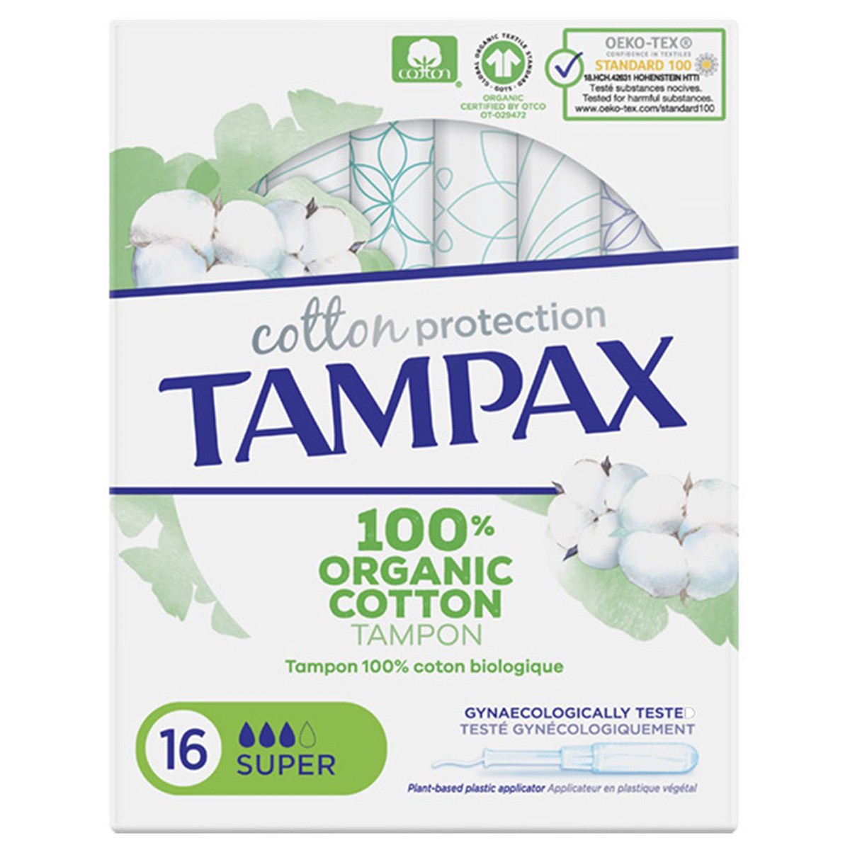 Tampax tampones natural super 16 und Imagen de Tampax tampones natural super 16 und