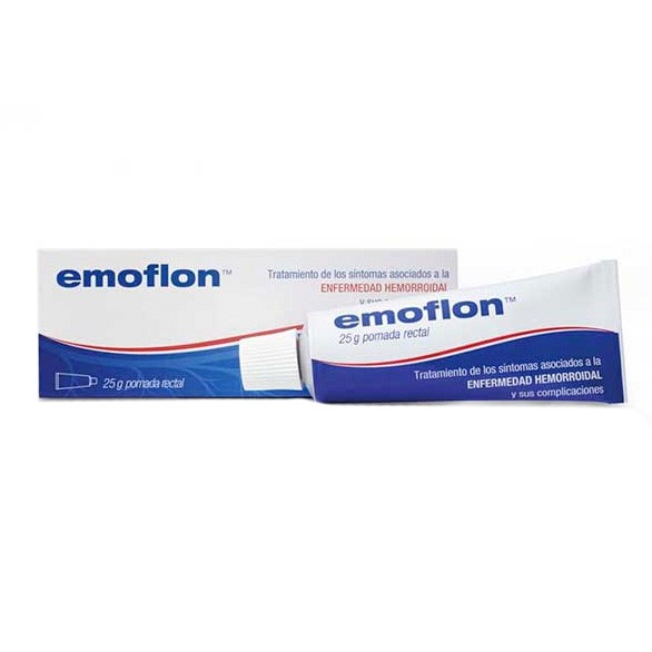 Emoflon pomada rectal 25mg Imagen de Emoflon pomada rectal 25mg