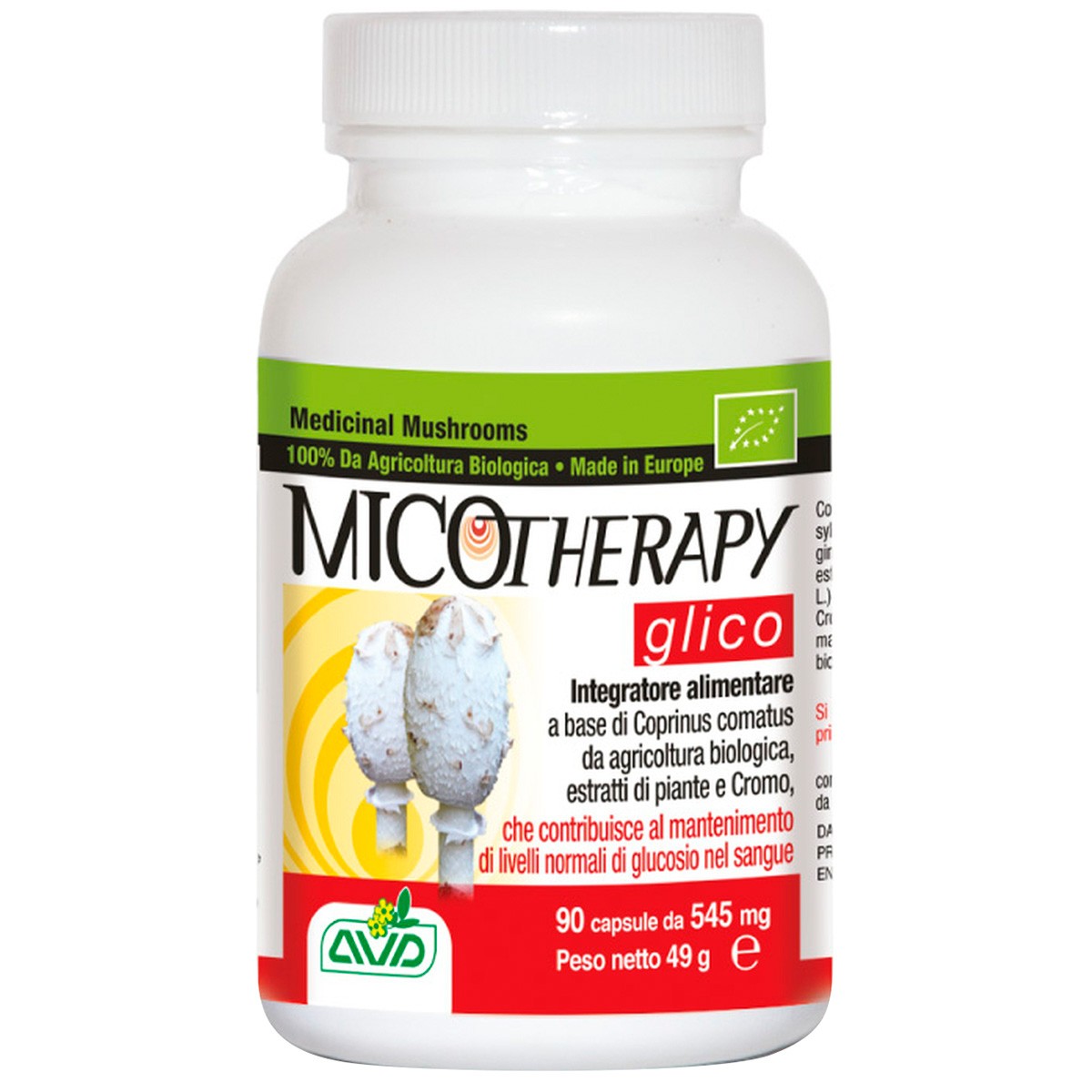 Micoteraphy glico 545 mg 90 capsulas avd Imagen de Micoteraphy glico 545 mg 90 capsulas avd