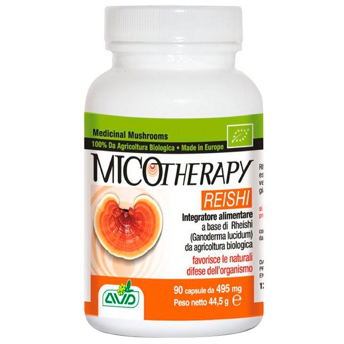 Micoteraphy reishi 495 mg 90 capsulas avd Imagen de Micoteraphy reishi 495 mg 90 capsulas avd