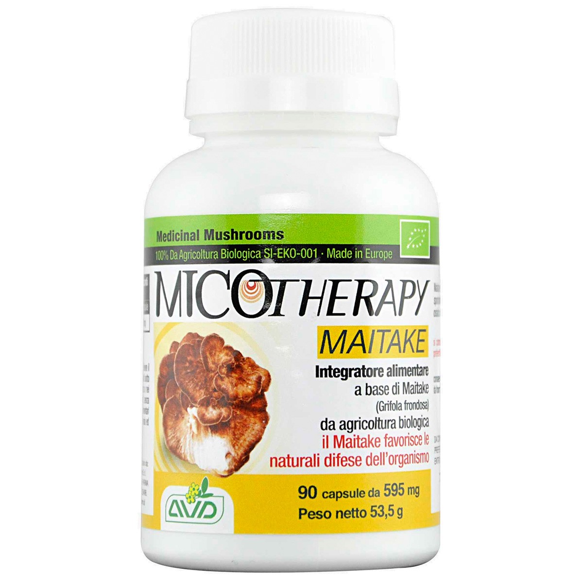 Micoteraphy maitake 595 mg 90 capsulas avd Imagen de Micoteraphy maitake 595 mg 90 capsulas avd