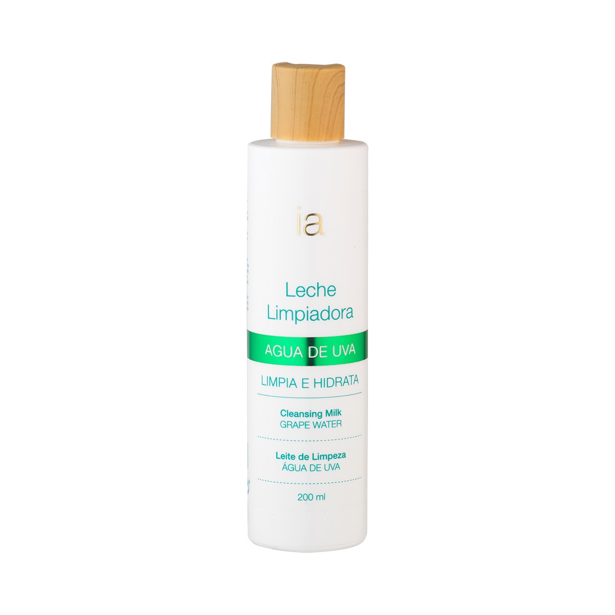 Interapothek leche limpiadora agua de uva 200ml Imagen de Interapothek leche limpiadora agua de uva 200ml