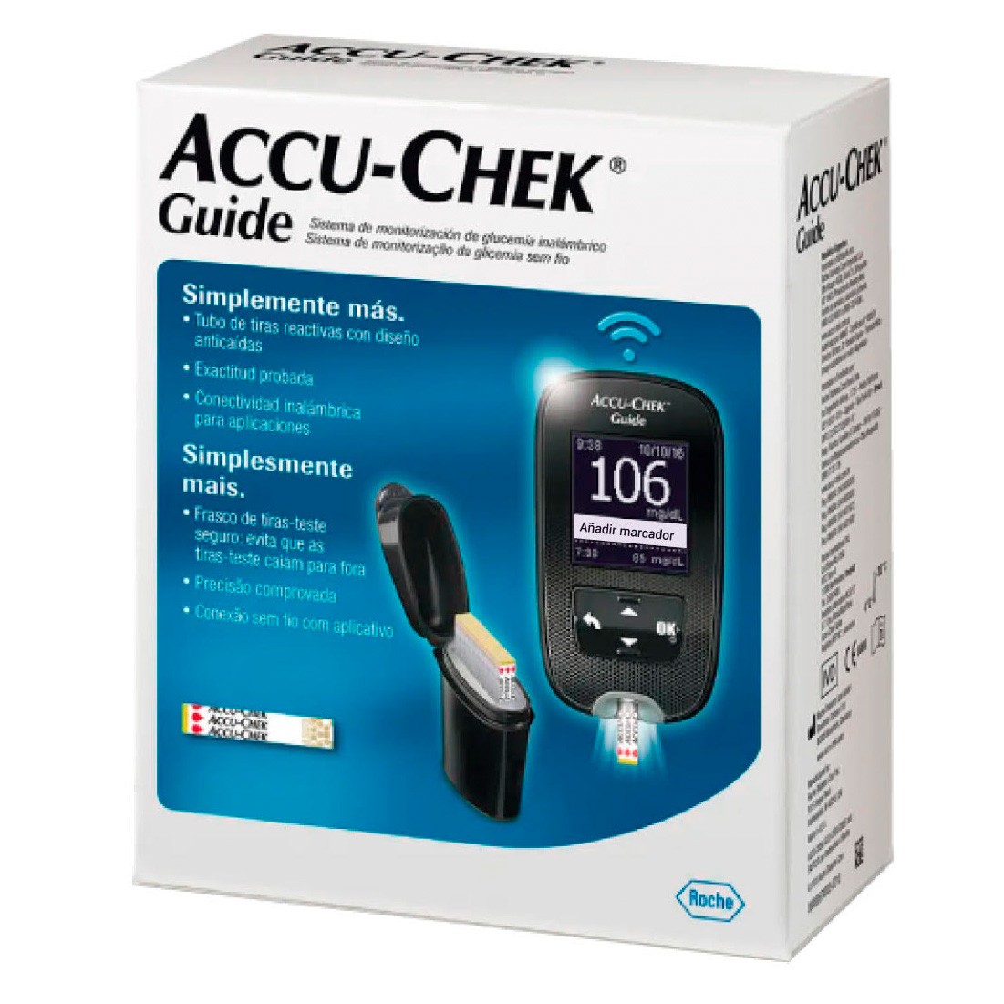 Accu-chek guide glucometro Imagen de Accu-chek guide glucometro