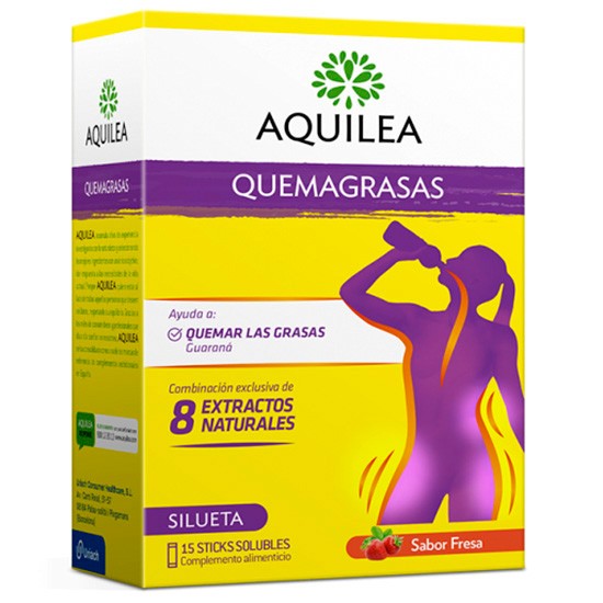 Aquilea quemagrasas 15 sticks Imagen de Aquilea quemagrasas 15 sticks