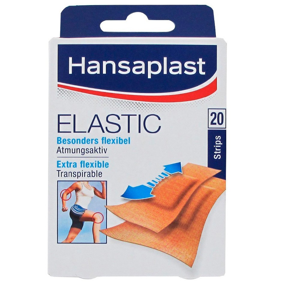 Hansaplast elastic 20 uds Imagen de Hansaplast elastic 20 uds