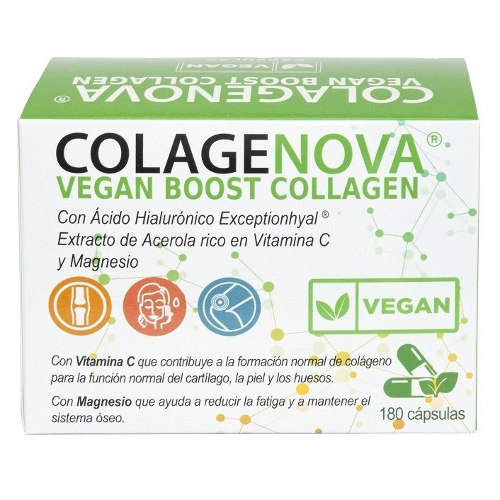 Colagenova vegan boost 30 días 180 cápsulas Imagen de Colagenova vegan boost 30 días 180 cápsulas