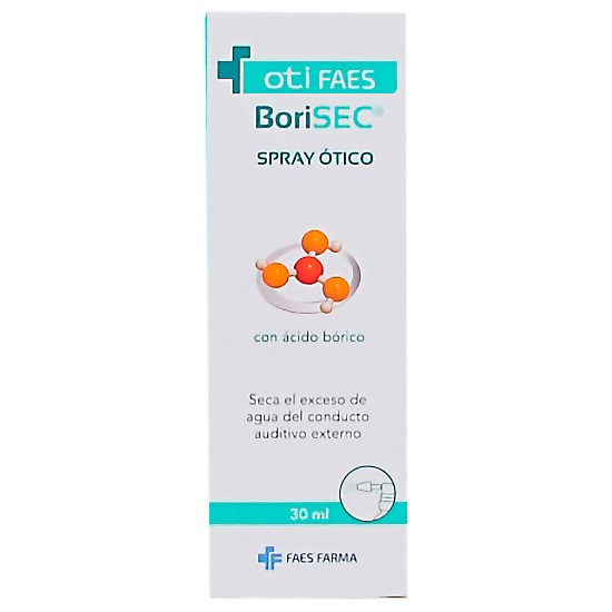 Otifaes borisec spray otico 30ml Imagen de Otifaes borisec spray otico 30ml