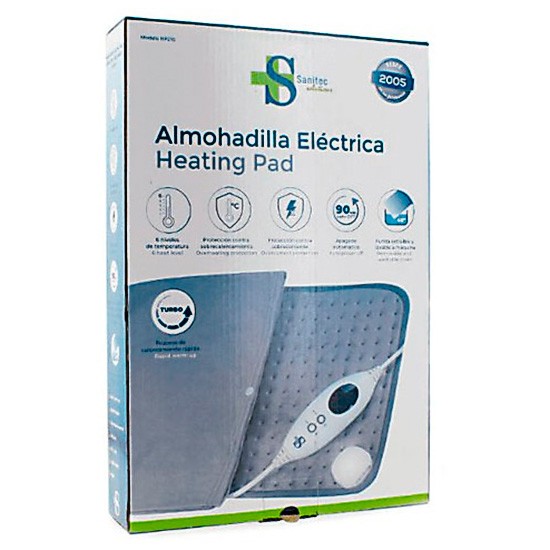 Almohadilla electrica Sanitec hp210 42x32cm Imagen de Almohadilla electrica Sanitec hp210 42x32cm