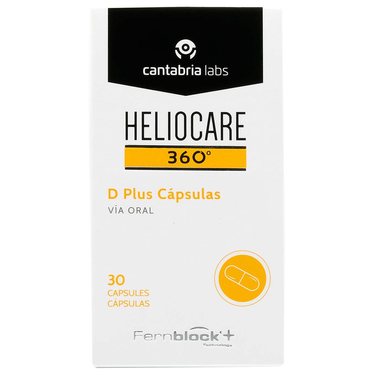 Heliocare 360º d plus 30 cápsulas Imagen de Heliocare 360º d plus 30 cápsulas