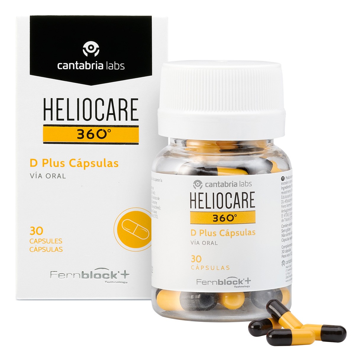 Imagen de Heliocare 360º d plus 30 cápsulas