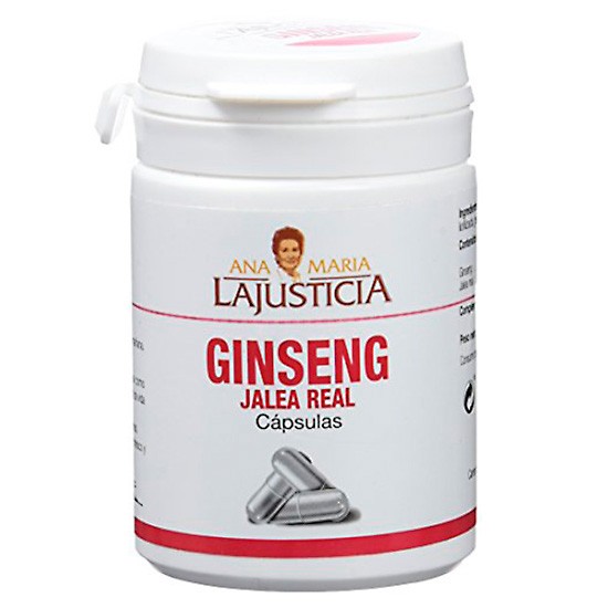 GINSENG + JALEA REAL 60 CAP LAJUSTICIA Imagen de GINSENG + JALEA REAL 60 CAP LAJUSTICIA