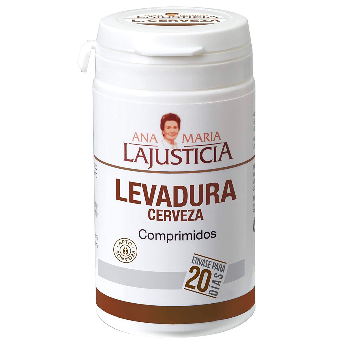 Lajusticia Levadura cerveza 80 comp Imagen de Lajusticia Levadura cerveza 80 comp