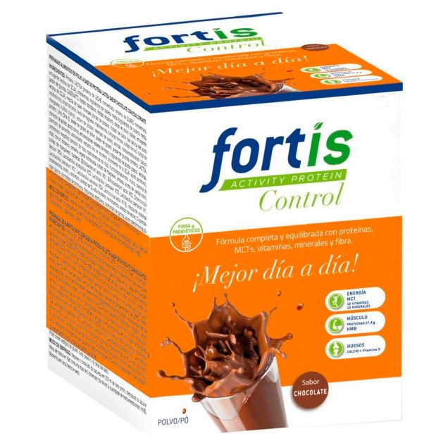 Fortis activity protein chocolate 1.140g Imagen de Fortis activity protein chocolate 1.140g