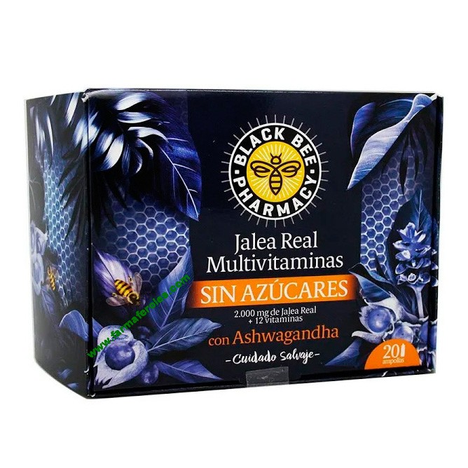 Nutrition&Santé Jalea real multivitaminas 20 viales 10ml Imagen de Nutrition&Santé Jalea real multivitaminas 20 viales 10ml
