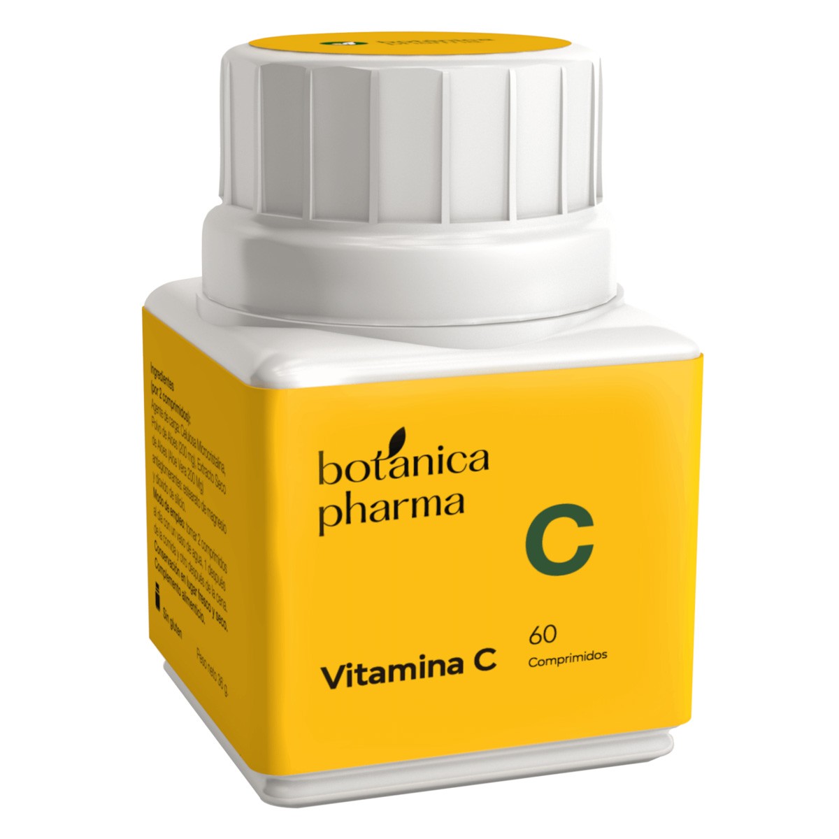 BotánicaPharma vitamina c esterificada 850mg 60u Imagen de BotánicaPharma vitamina c esterificada 850mg 60u