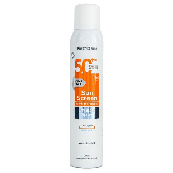 Sun screen spray invisible SPF 50+ 200ml Imagen de Sun screen spray invisible SPF 50+ 200ml