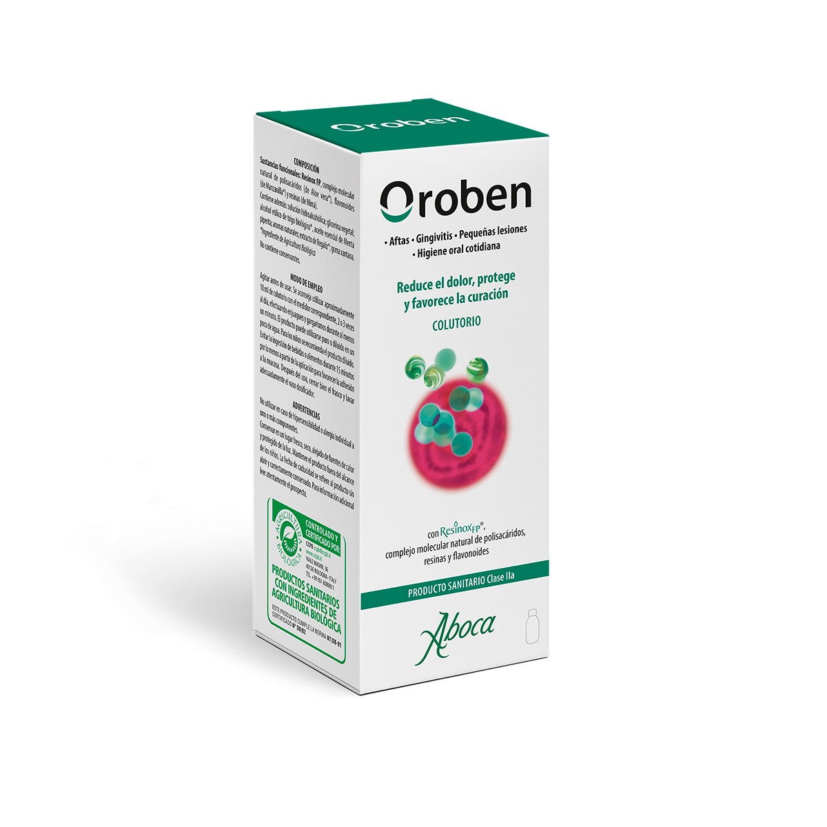 Aboca Oroben colutorio 150ml Imagen de Aboca Oroben colutorio 150ml
