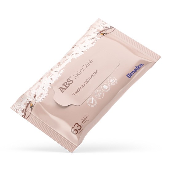 Abs skincare toallitas húmedas 63u Imagen de Abs skincare toallitas húmedas 63u