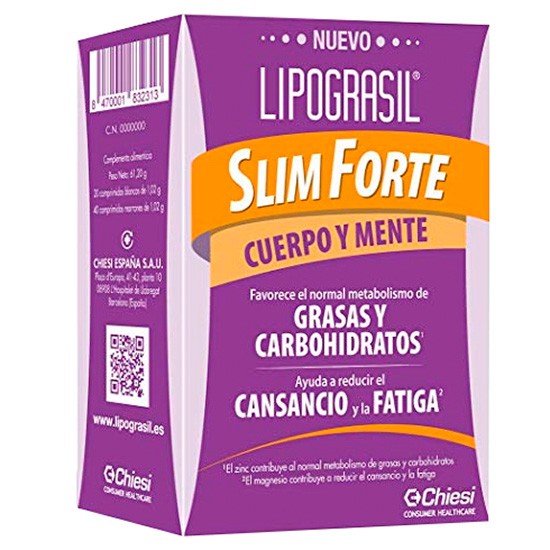 Lipograsil slim forte 60 comprimidos Imagen de Lipograsil slim forte 60 comprimidos