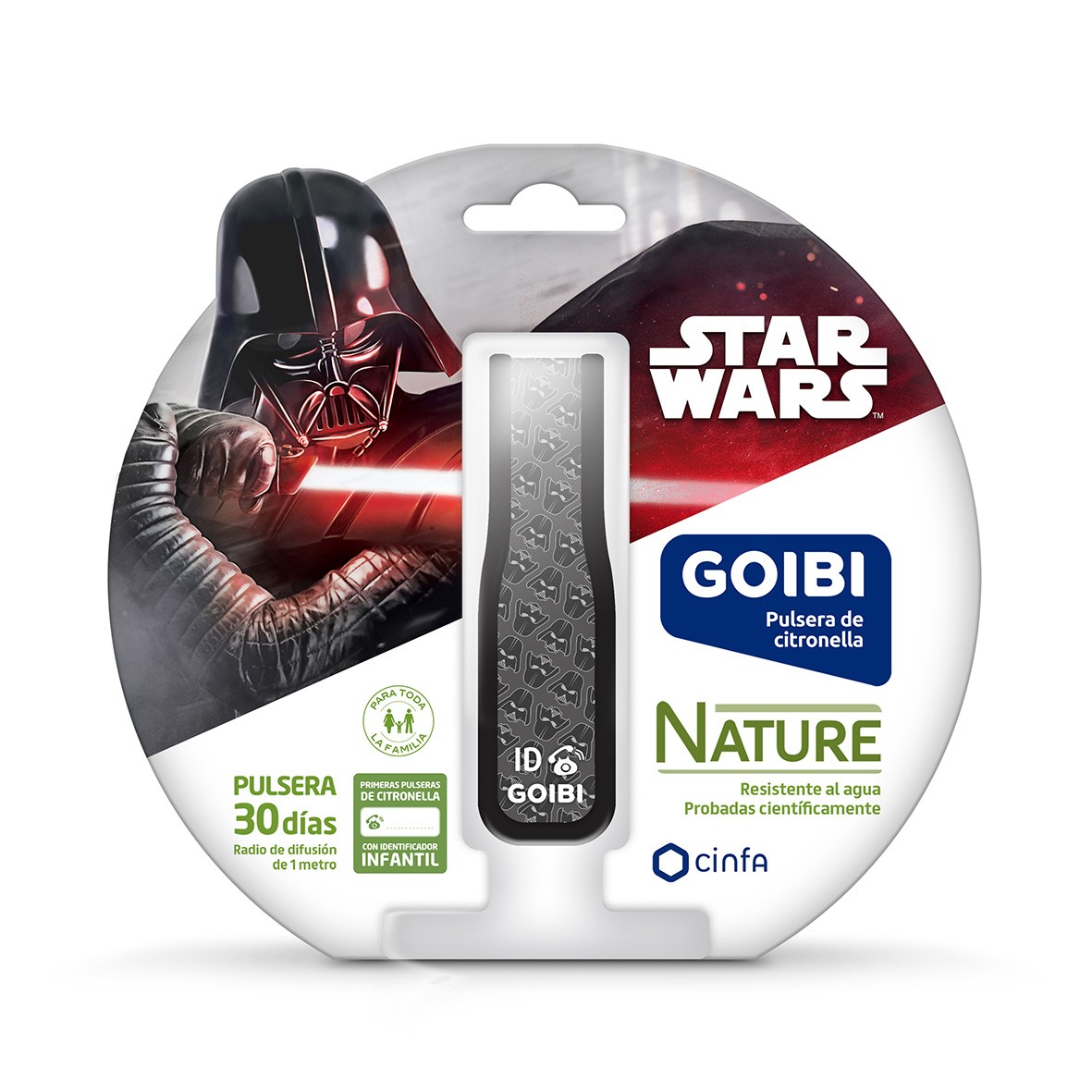 Goibi Star Wars Darth Vader pulsera citronella 1u Imagen de Goibi Star Wars Darth Vader pulsera citronella 1u