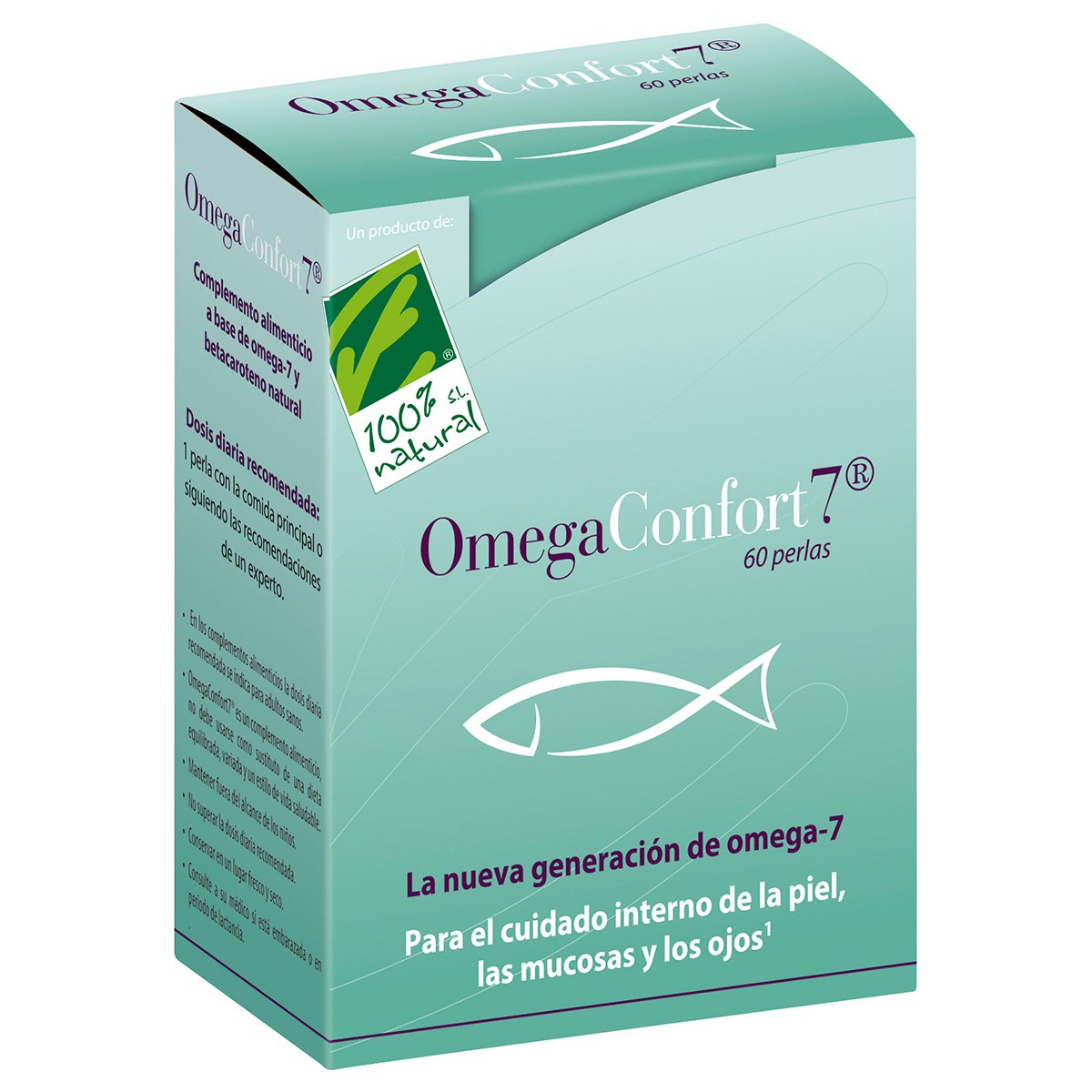100% natural Omegaconfort 7 60 perlas Imagen de 100% natural Omegaconfort 7 60 perlas