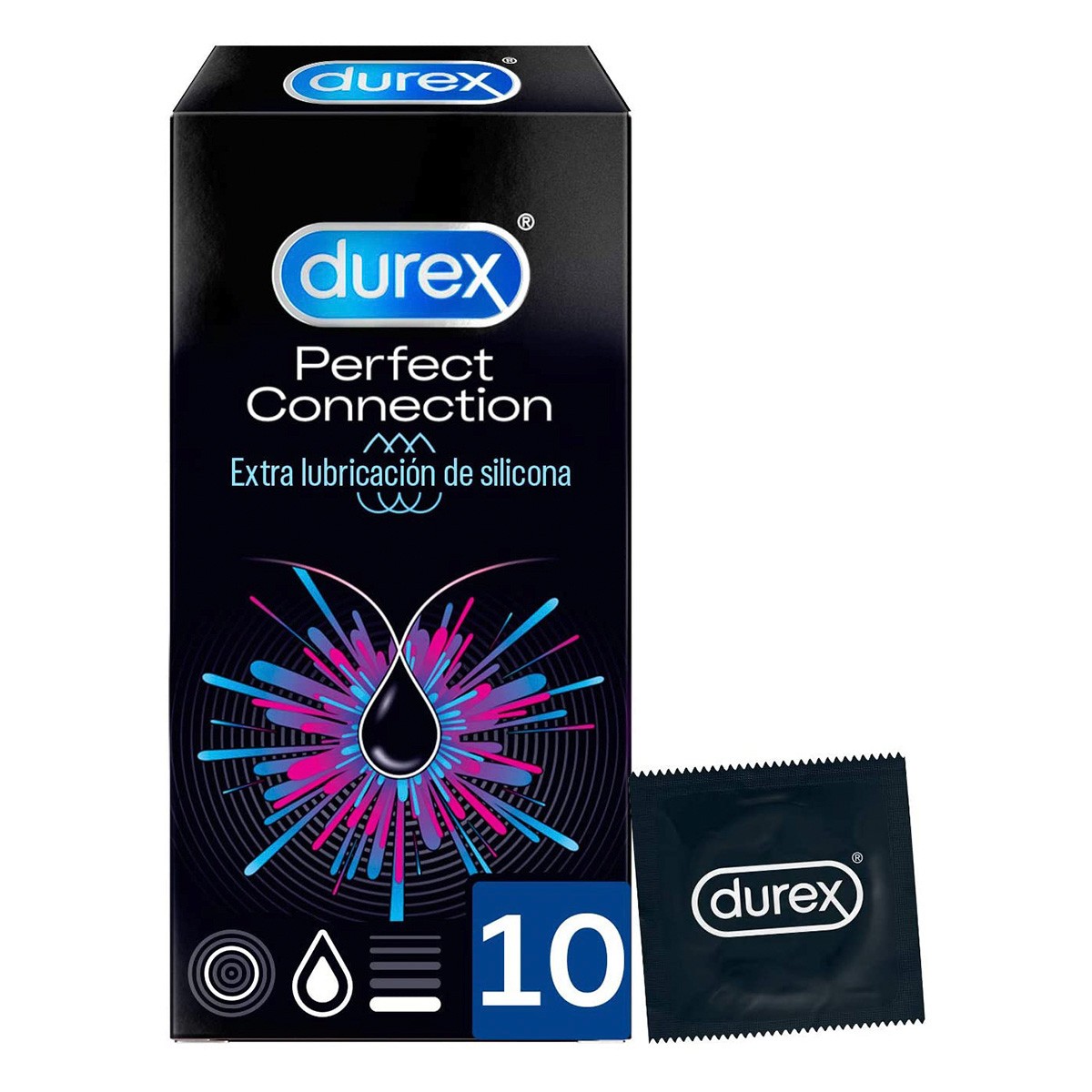 Durex Perfect Connection preservativos 10u Imagen de Durex Perfect Connection preservativos 10u