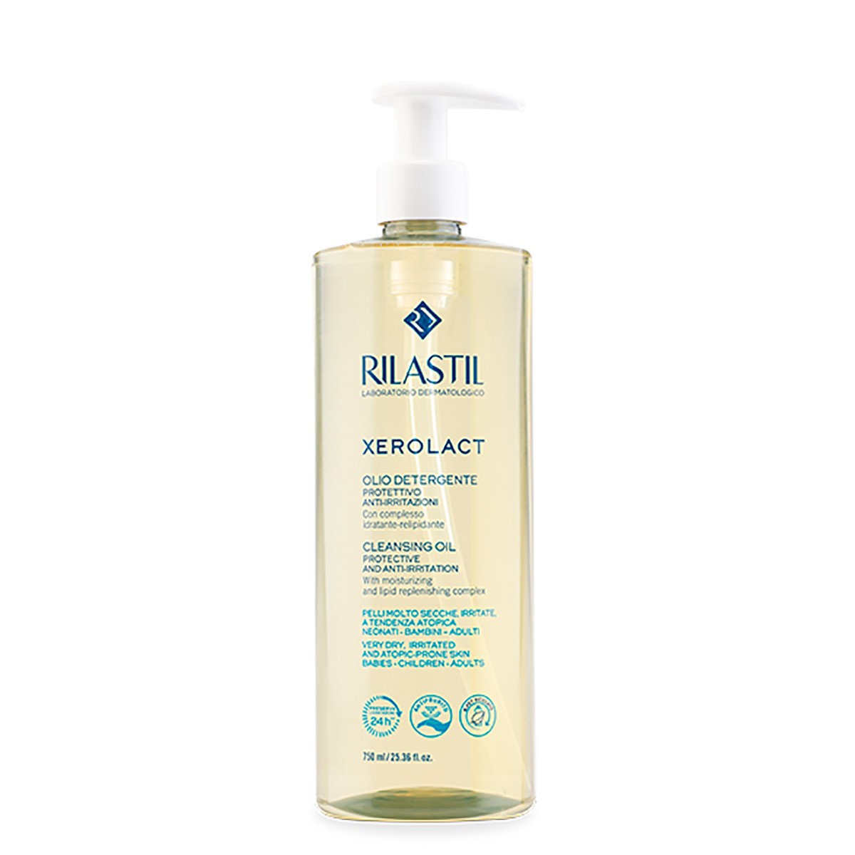 Rilastil xerolact aceite limpiador 750ml Imagen de Rilastil xerolact aceite limpiador 750ml