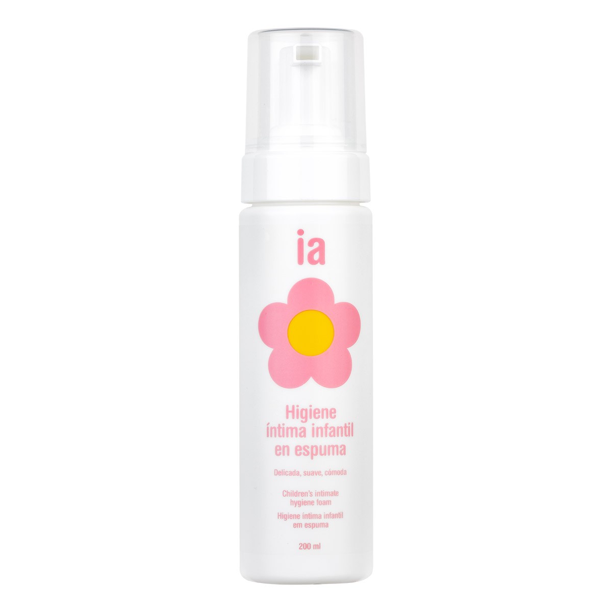 Interapothek gel íntimo infantil espuma 200ml Imagen de Interapothek gel íntimo infantil espuma 200ml