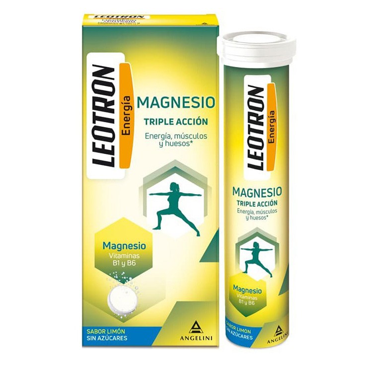 Leotron Magnesio 54 comprimidos efervescentes Imagen de Leotron Magnesio 54 comprimidos efervescentes