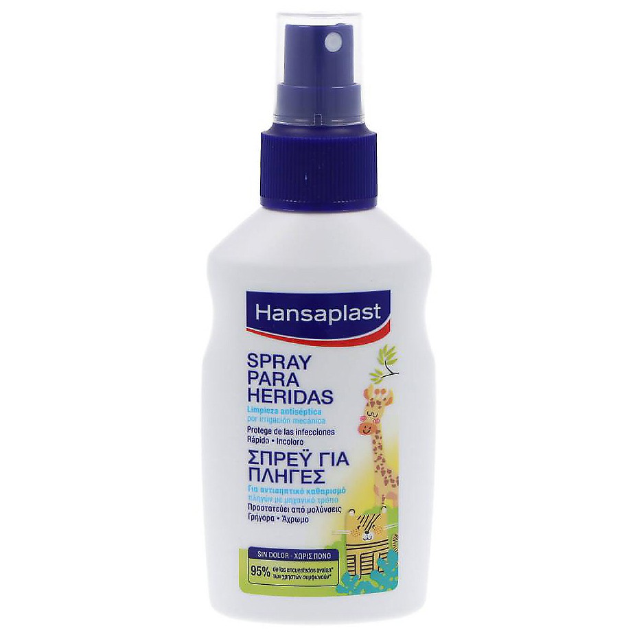 Hansplast kids spray para heridas 100ml Imagen de Hansplast kids spray para heridas 100ml
