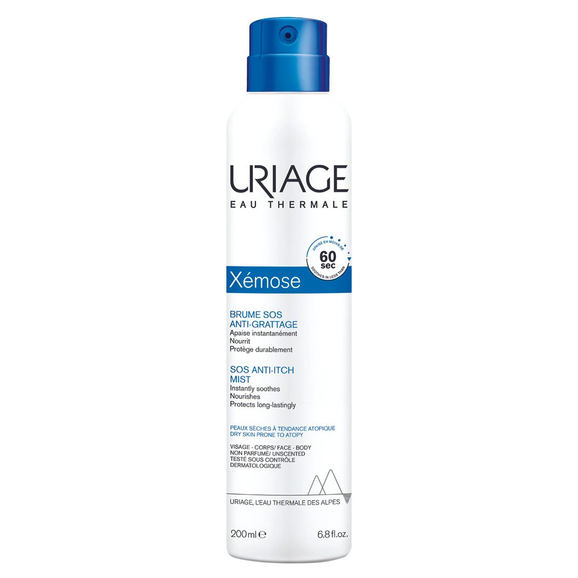 Uriage Xémose bruma sos anti-prurito 200ml Imagen de Uriage Xémose bruma sos anti-prurito 200ml