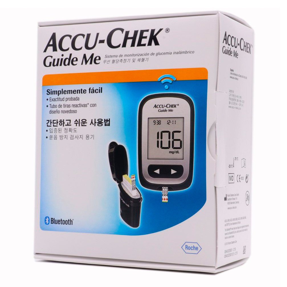Accu-chek guide me glucometro Imagen de Accu-chek guide me glucometro