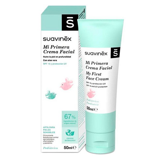Suavinex mi primera crema facial 50ml Imagen de Suavinex mi primera crema facial 50ml