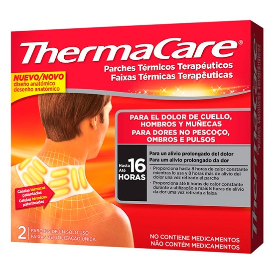 Thermacare cuello/hombro 2 parches térmicos Imagen de Thermacare cuello/hombro 2 parches térmicos