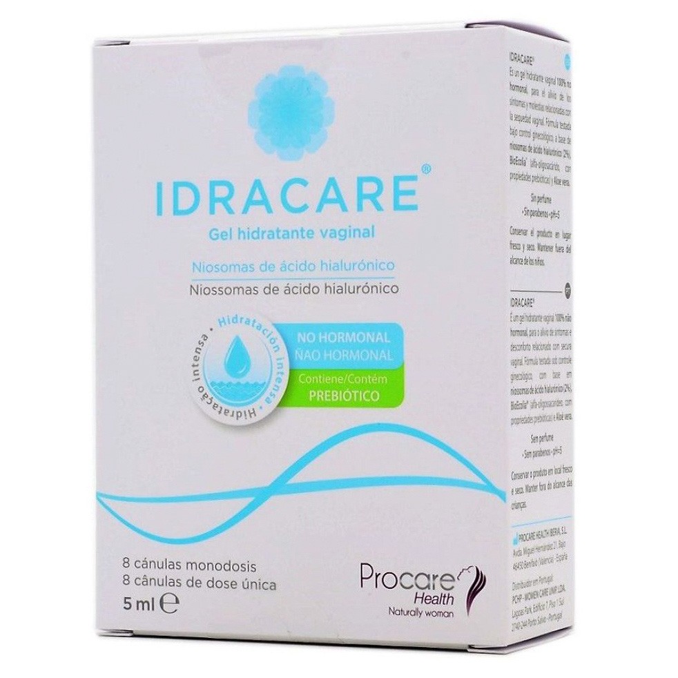 Idracare gel hidratante vaginal de 16 unidades Imagen de Idracare gel hidratante vaginal de 16 unidades